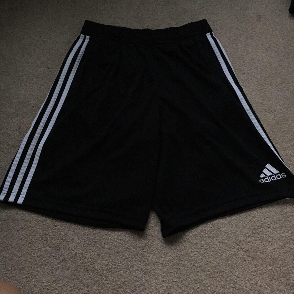 adidas b&w shorts